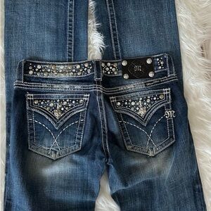 Miss Me Rhinestone Embellished Jeans